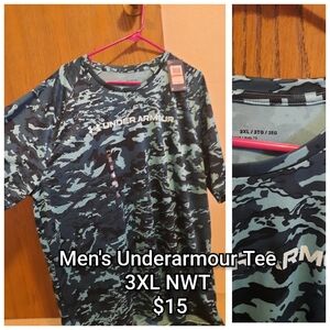 Under Armour Men's Camouflage Tee 3XL
